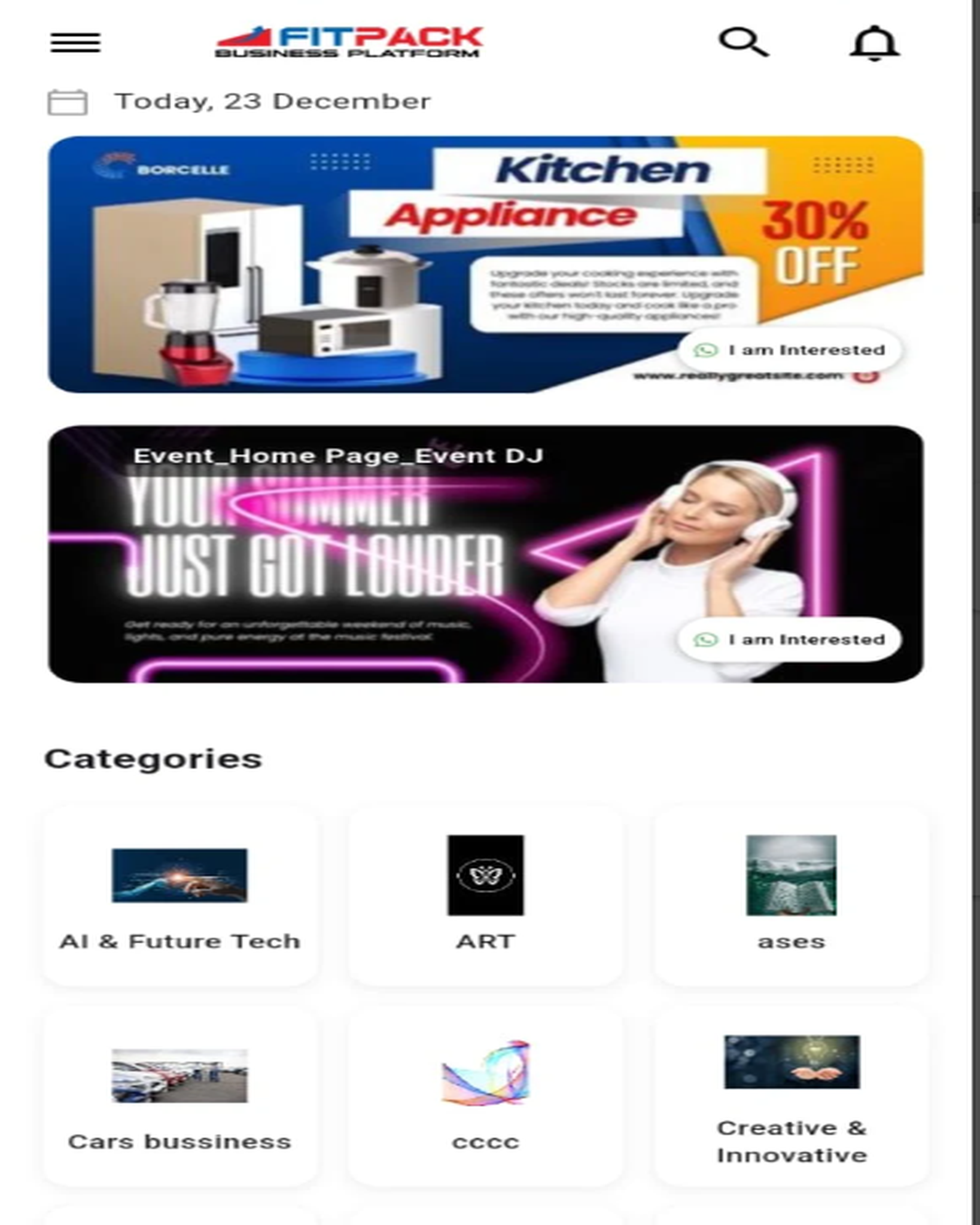 Product catalog